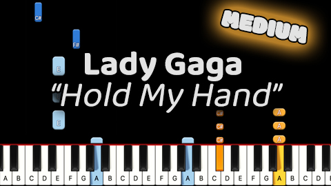 Lady Gaga – Hold My Hand – Medium