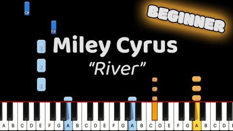 Miley Cyrus – River – Beginner