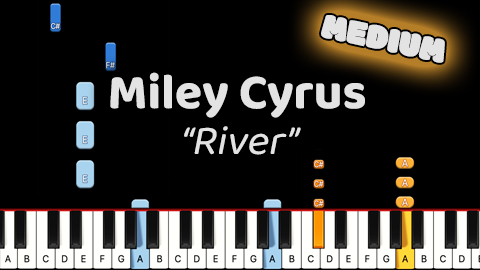 Miley Cyrus – River – Medium