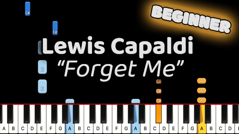 Lewis Capaldi – Forget Me – Beginner