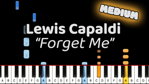 Lewis Capaldi – Forget Me – Medium