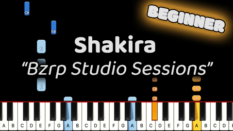 Shakira – Bzrp Studio Sessions – Beginner