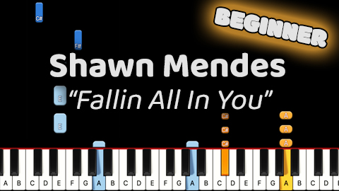 Shawn Mendes – Fallin All In You – Beginner