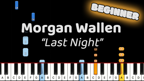 Morgan Wallen – Last Night – Beginner