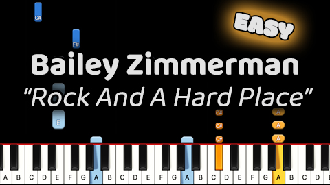 Bailey Zimmerman – Rock And A Hard Place – Easy