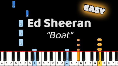 Ed Sheeran – Boat – Easy