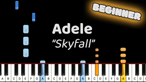 Adele – Skyfall – Beginner