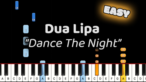 Dua Lipa – Dance The Night – Easy