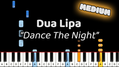 Dua Lipa – Dance The Night – Medium