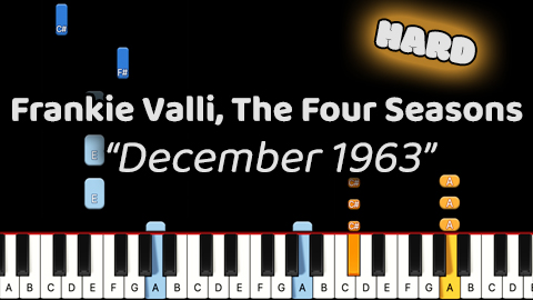 Frankie Valli, The Four Seasons – December 1963 – Hard