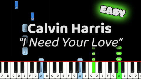 Calvin Harris – I Need Your Love – Easy