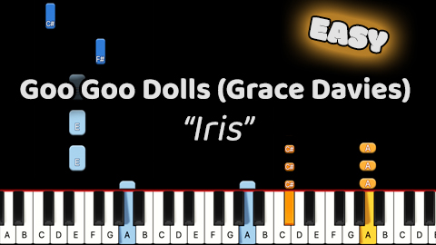 Goo Goo Dolls (Grace Davies) – Iris – Easy