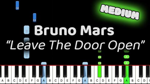 Bruno Mars – Leave The Door Open – Medium