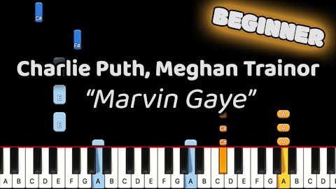Charlie Puth, Meghan Trainor – Marvin Gaye – Beginner