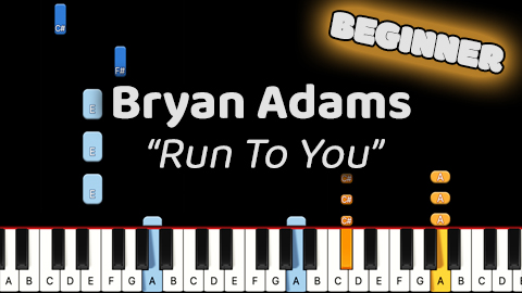 Bryan Adams – Run To You – Beginner