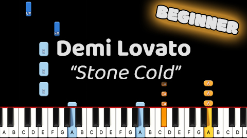 Demi Lovato – Stone Cold – Beginner