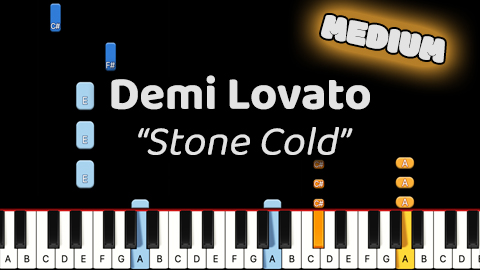 Demi Lovato – Stone Cold – Medium