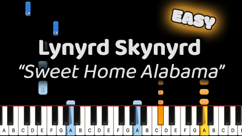 Lynyrd Skynyrd – Sweet Home Alabama – Easy