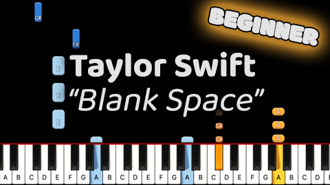 Taylor Swift – Blank Space – Beginner