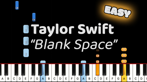 Taylor Swift – Blank Space – Easy