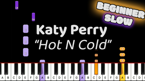 Katy Perry – Hot N Cold – Beginner – Slow