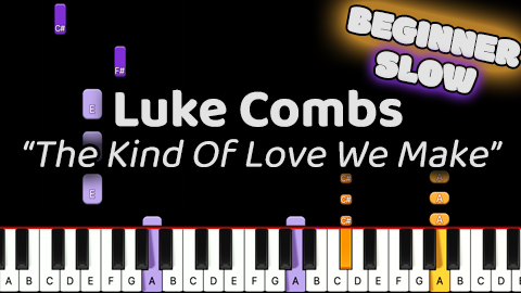 luke combs the kind of love we make letras