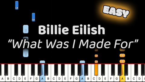 Billie Eilish – What Was I Made For – Easy