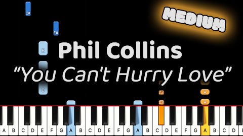 Phil Collins – You Can’t Hurry Love – Medium