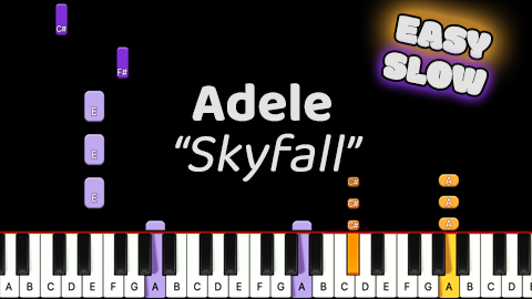 Adele – Skyfall – Easy – Slow