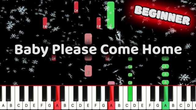 Christmas – Baby Please Come Home – Beginner
