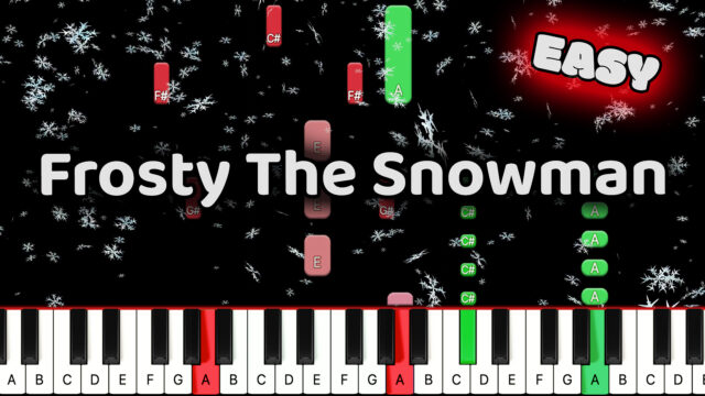 Christmas – Frosty The Snowman – Easy