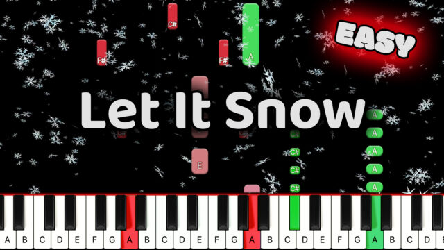 Christmas – Let It Snow – Easy