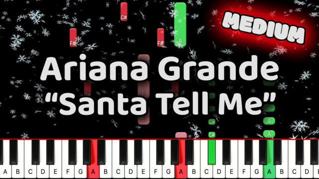 Christmas – Ariana Grande – Santa Tell Me – Medium