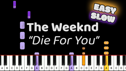 The Weeknd – Die For You – Easy – Slow