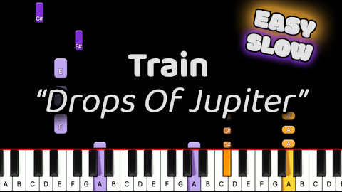 Train – Drops Of Jupiter – Easy – Slow