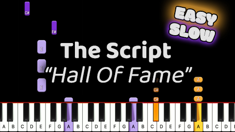 The Script – Hall Of Fame – Easy – Slow