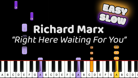 Richard Marx – Right Here Waiting For You – Easy – Slow