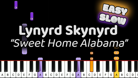 Lynyrd Skynyrd – Sweet Home Alabama – Easy – Slow