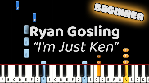 Ryan Gosling – I’m Just Ken – Beginner