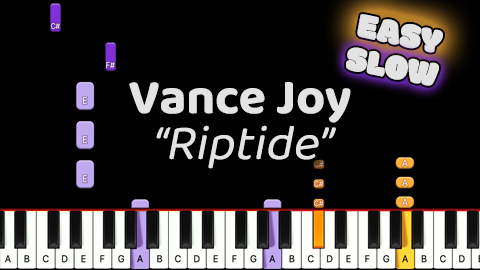 Vance Joy – Riptide – Easy – Slow