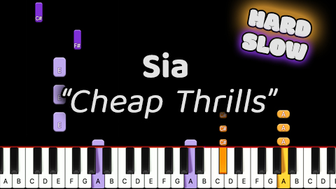 Sia – Cheap Thrills – Hard – Slow