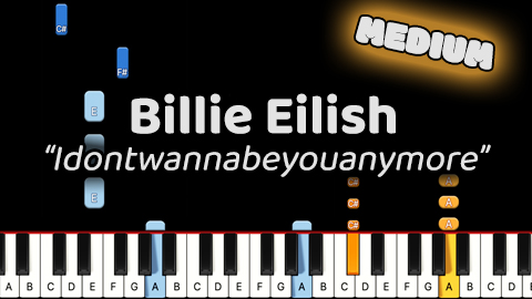 Billie Eilish – Idontwannabeyouanymore – Medium