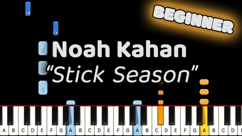 Noah Kahan – Stick Season – Beginner