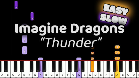 Imagine Dragons – Thunder – Easy – Slow