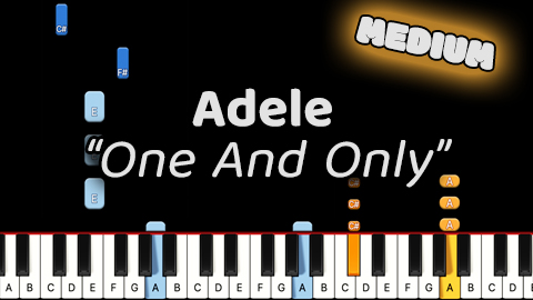 Adele – One And Only – Medium