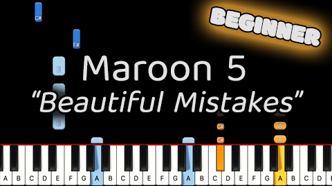 Maroon 5 – Beautiful Mistakes – Beginner