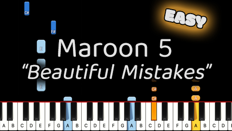 Maroon 5 – Beautiful Mistakes – Easy