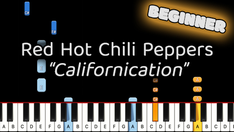 Red Hot Chili Peppers – Californication – Beginner