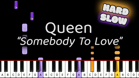 Queen – Somebody To Love – Hard – Slow