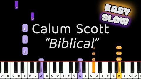 Calum Scott – Biblical – Easy – Slow